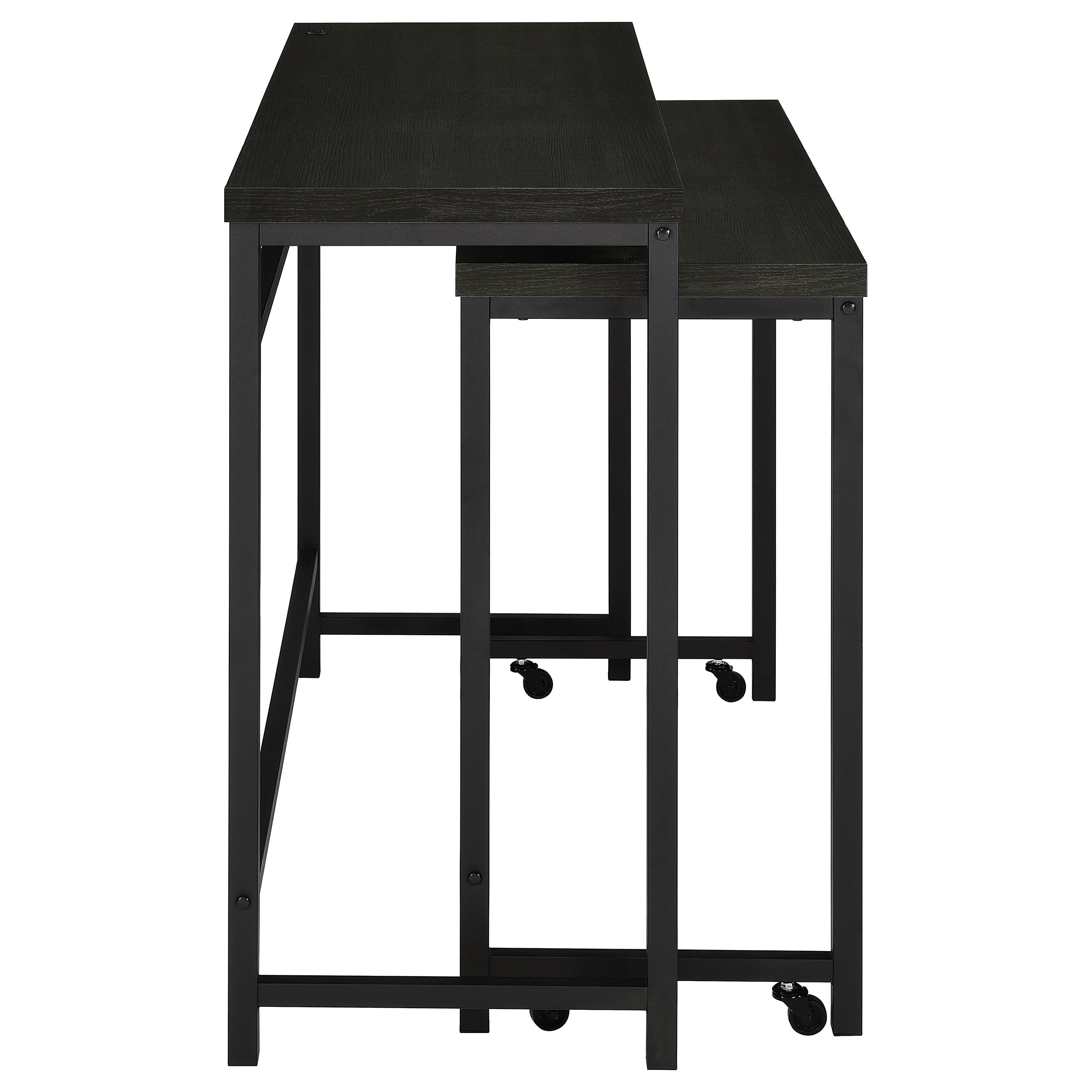 Hawes 4-piece Multipurpose Counter Height Table Set Black - MyWaynesHome #
