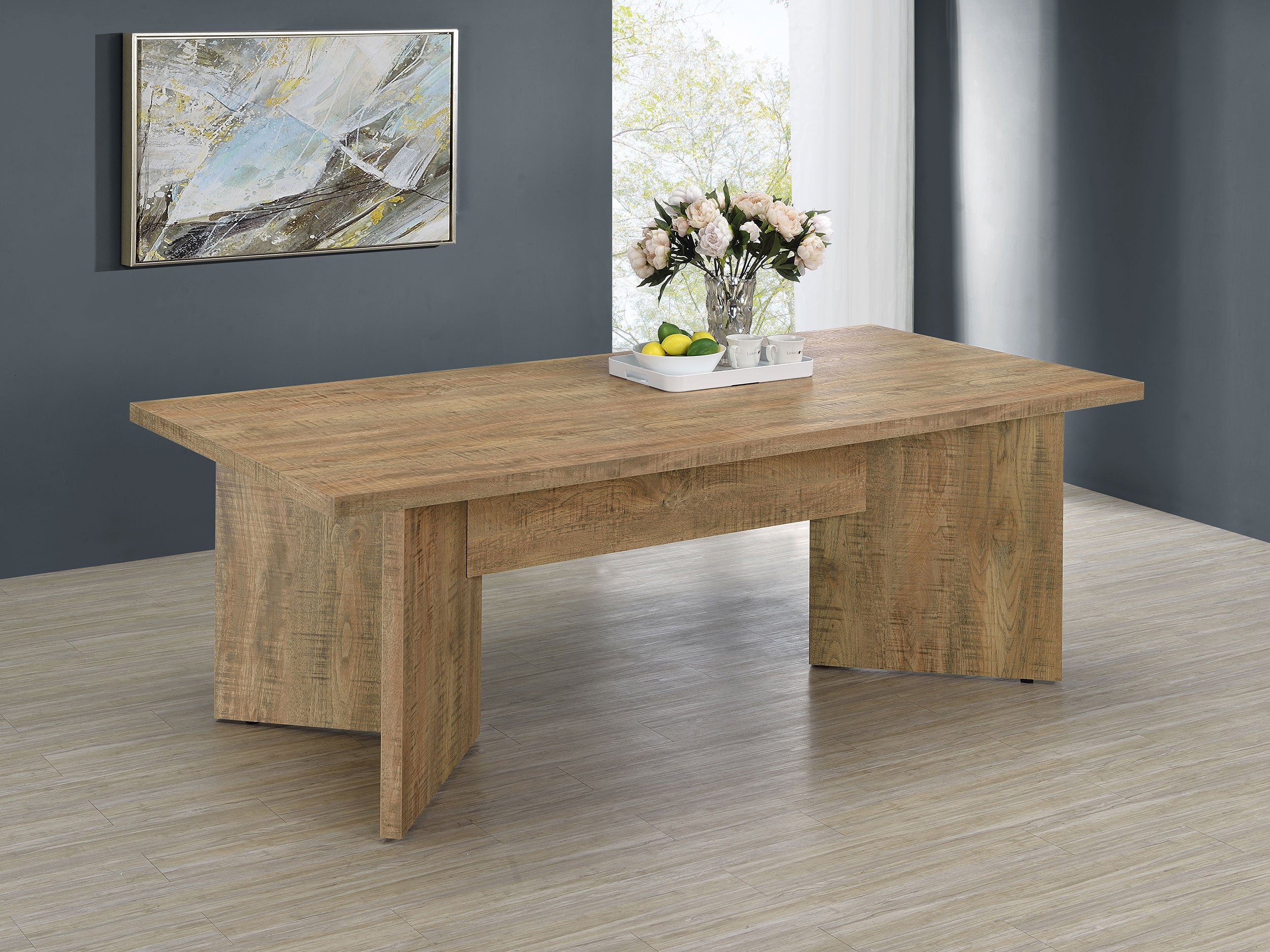 Jamestown 84-inch Composite Wood Dining Table Mango - MyWaynesHome #