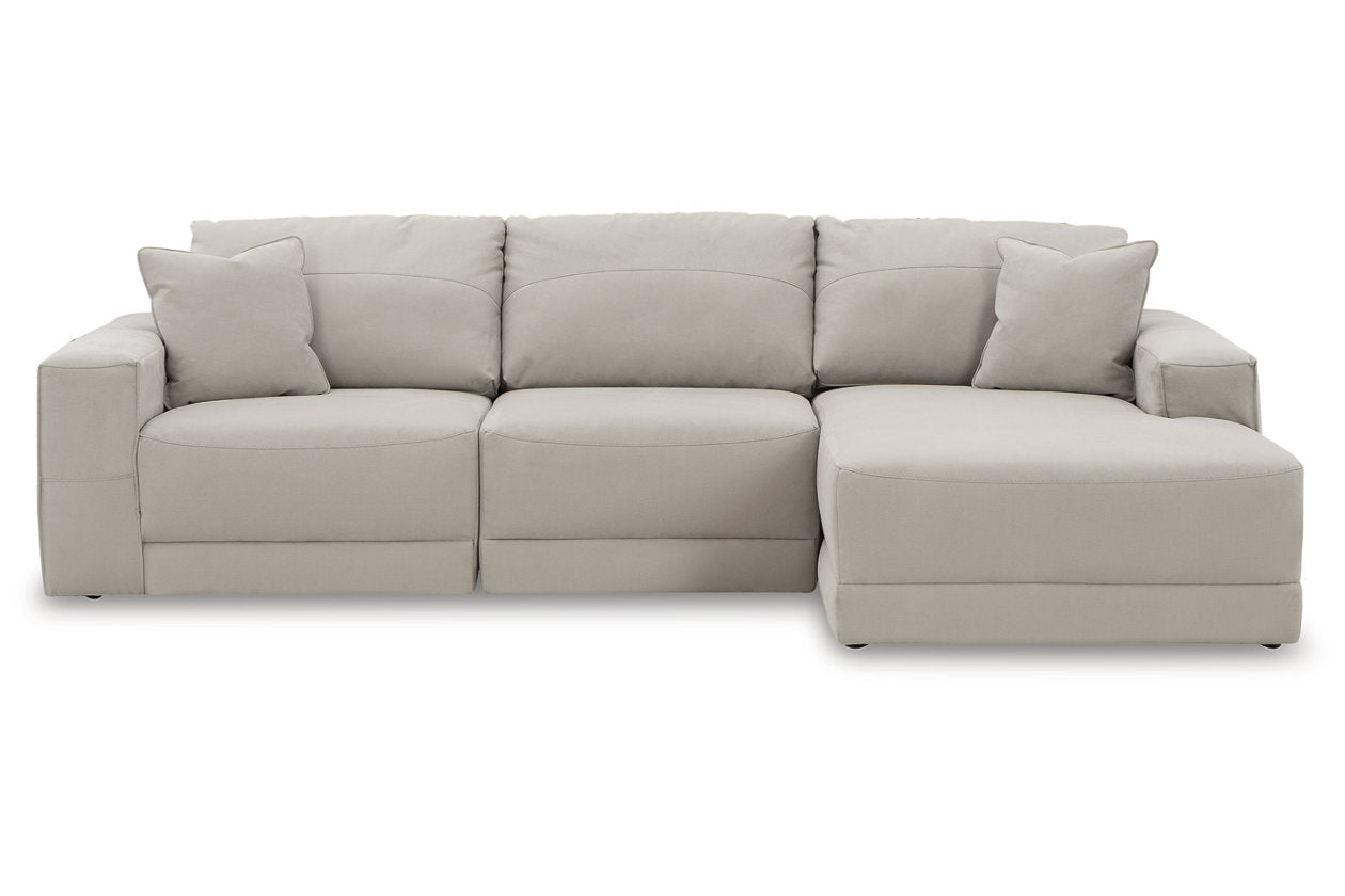 Next-Gen Gaucho 3-Piece RAF Chaise Sectional - Gray - MyWaynesHome #