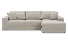 Next-Gen Gaucho 3-Piece RAF Chaise Sectional - Gray - MyWaynesHome #