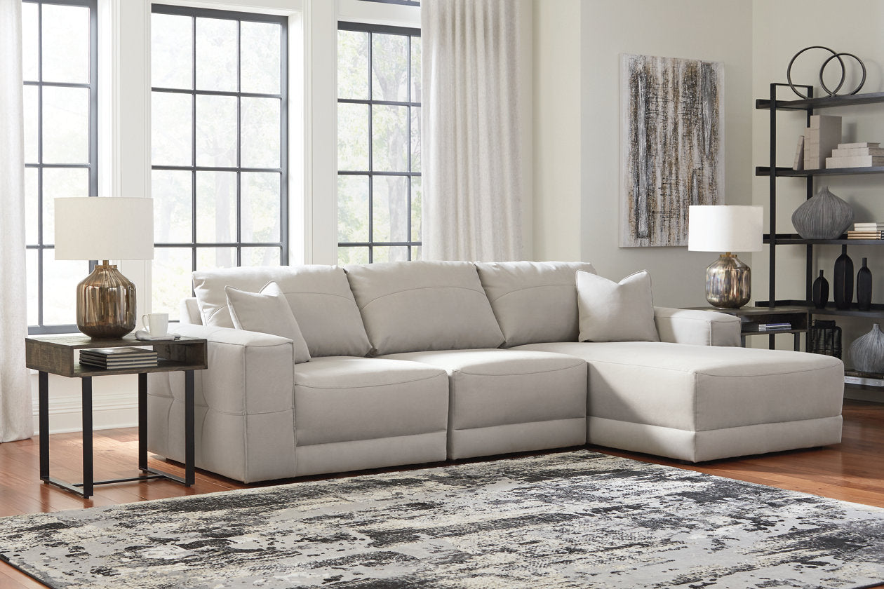 Next-Gen Gaucho 3-Piece RAF Chaise Sectional - Gray - MyWaynesHome #