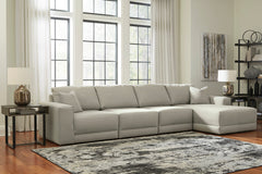 Next-Gen Gaucho 4-Piece RAF Chaise Sectional - Gray - MyWaynesHome #