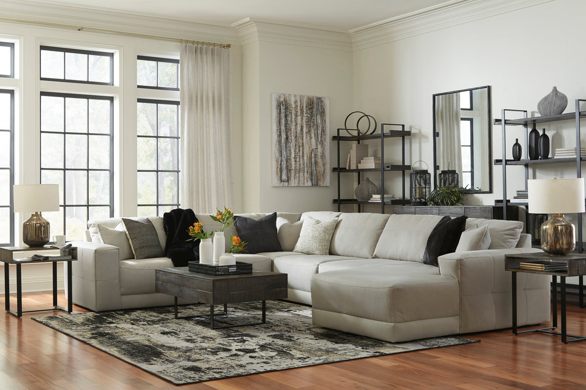 Next-Gen Gaucho 6-Piece RAF Chaise Sectional - Gray - MyWaynesHome #
