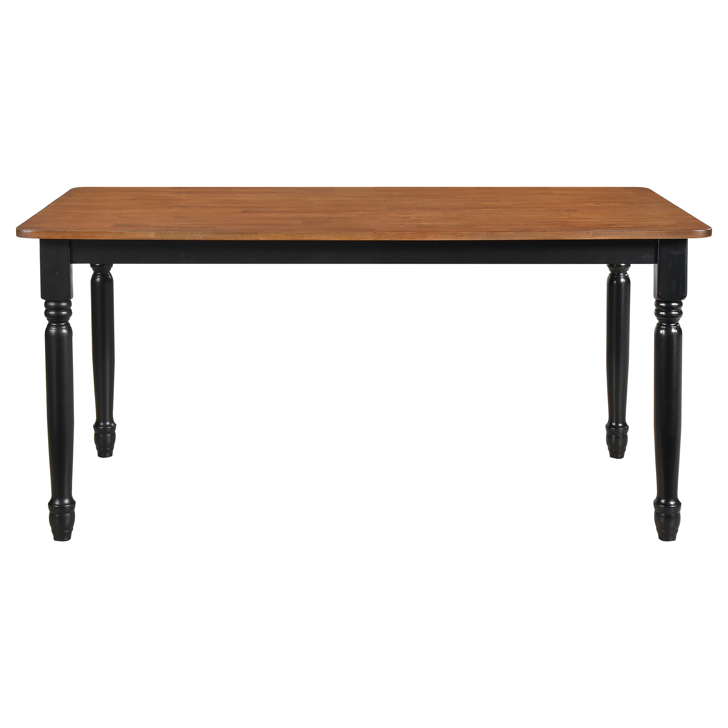 Hollyoak Rectangular 63-inch Wood Dining Table Walnut - MyWaynesHome #