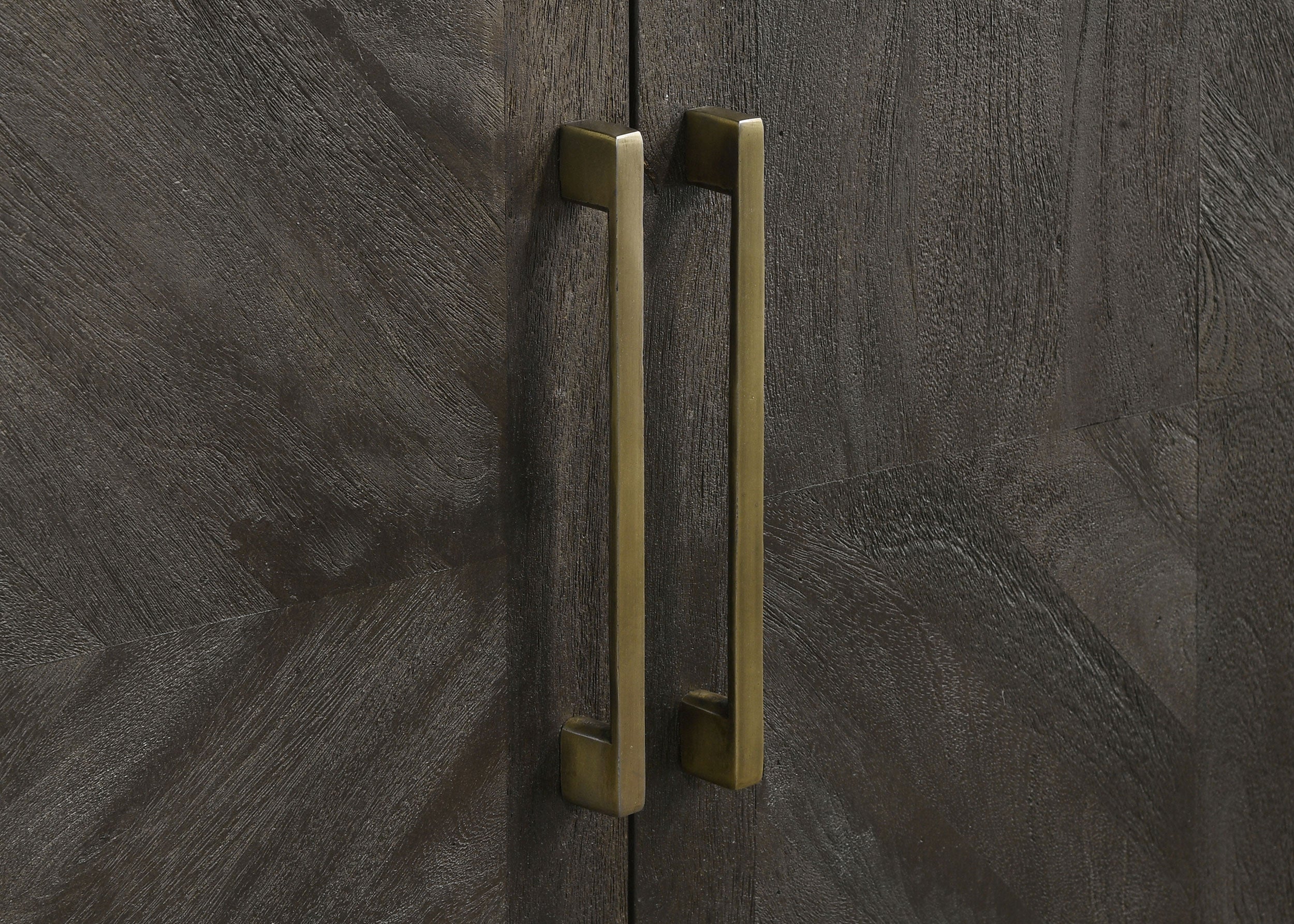 Dennis 3-door Marble Top Sideboard Buffet Tobacco Grey - MyWaynesHome #