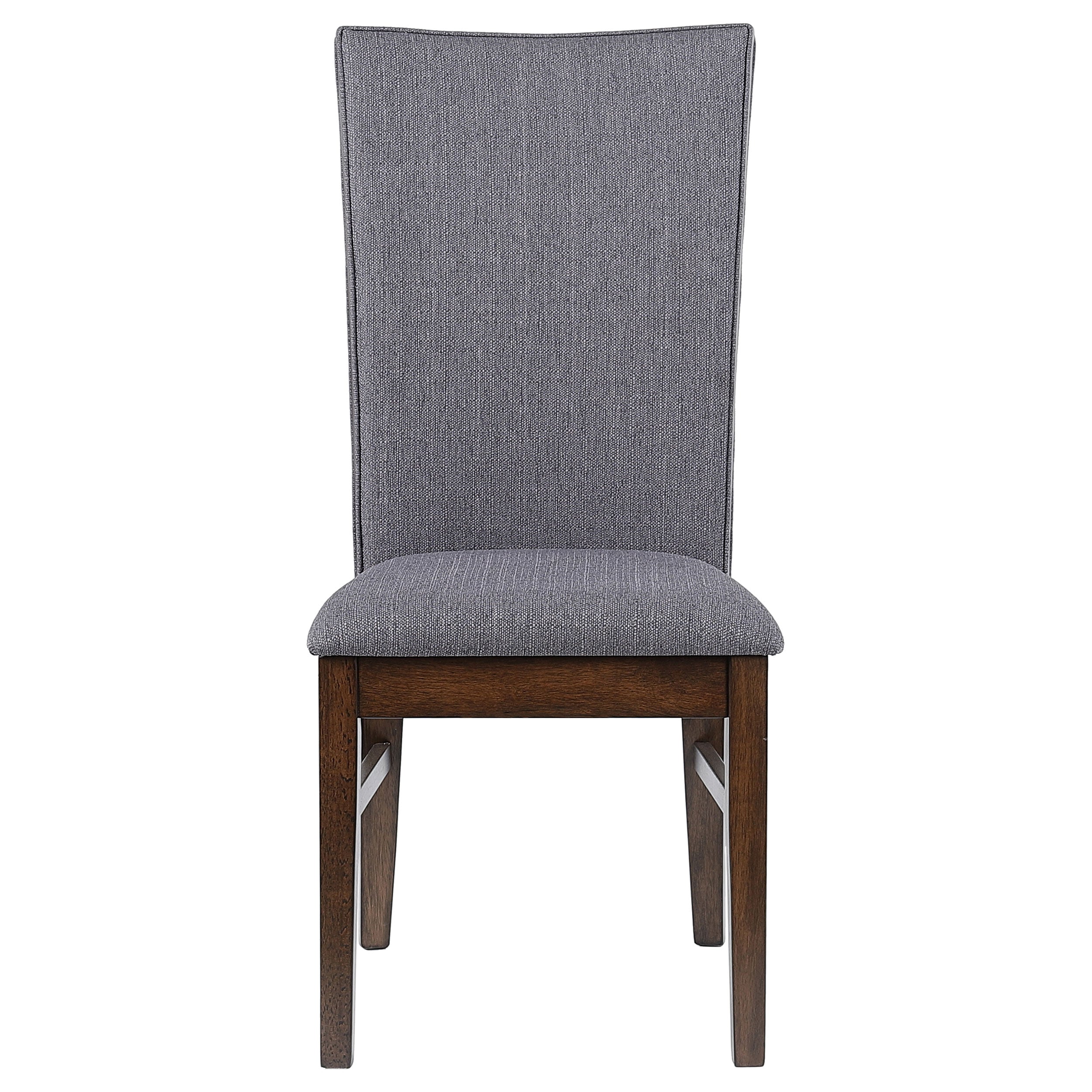 Sherwood Upholstered Dining Side Chair Grey (set Of 2)