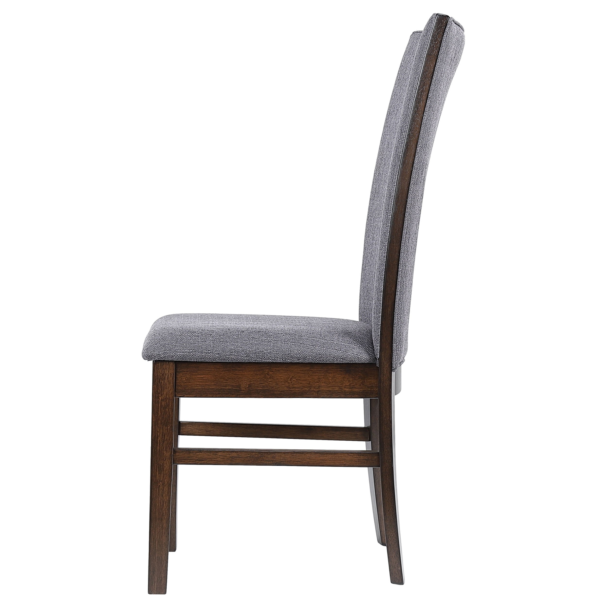 Sherwood Upholstered Dining Side Chair Grey (set Of 2)