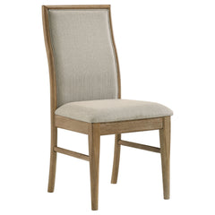 Adina Upholstered Dining Side Chair Barley (set Of 2)
