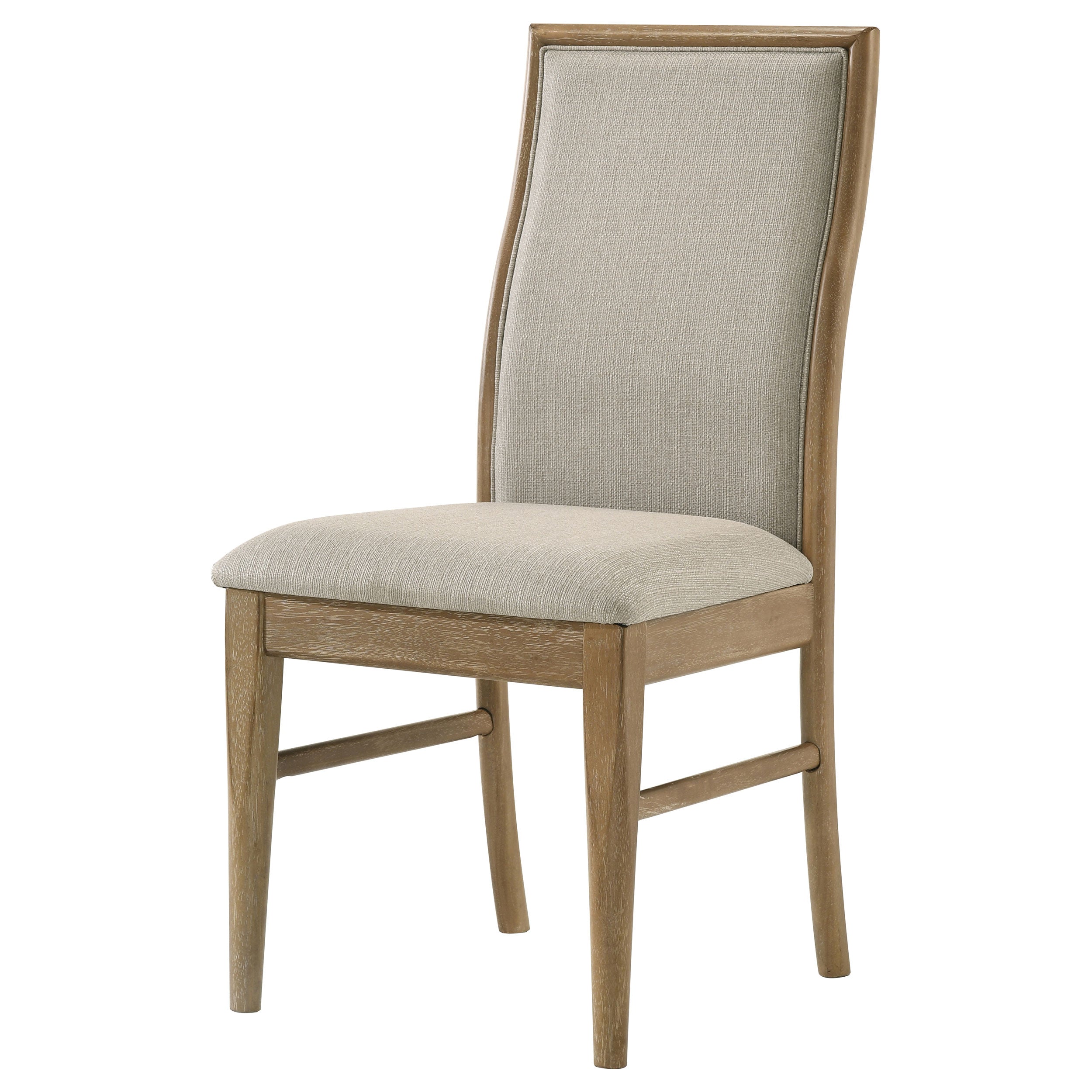 Adina Upholstered Dining Side Chair Barley (set Of 2)