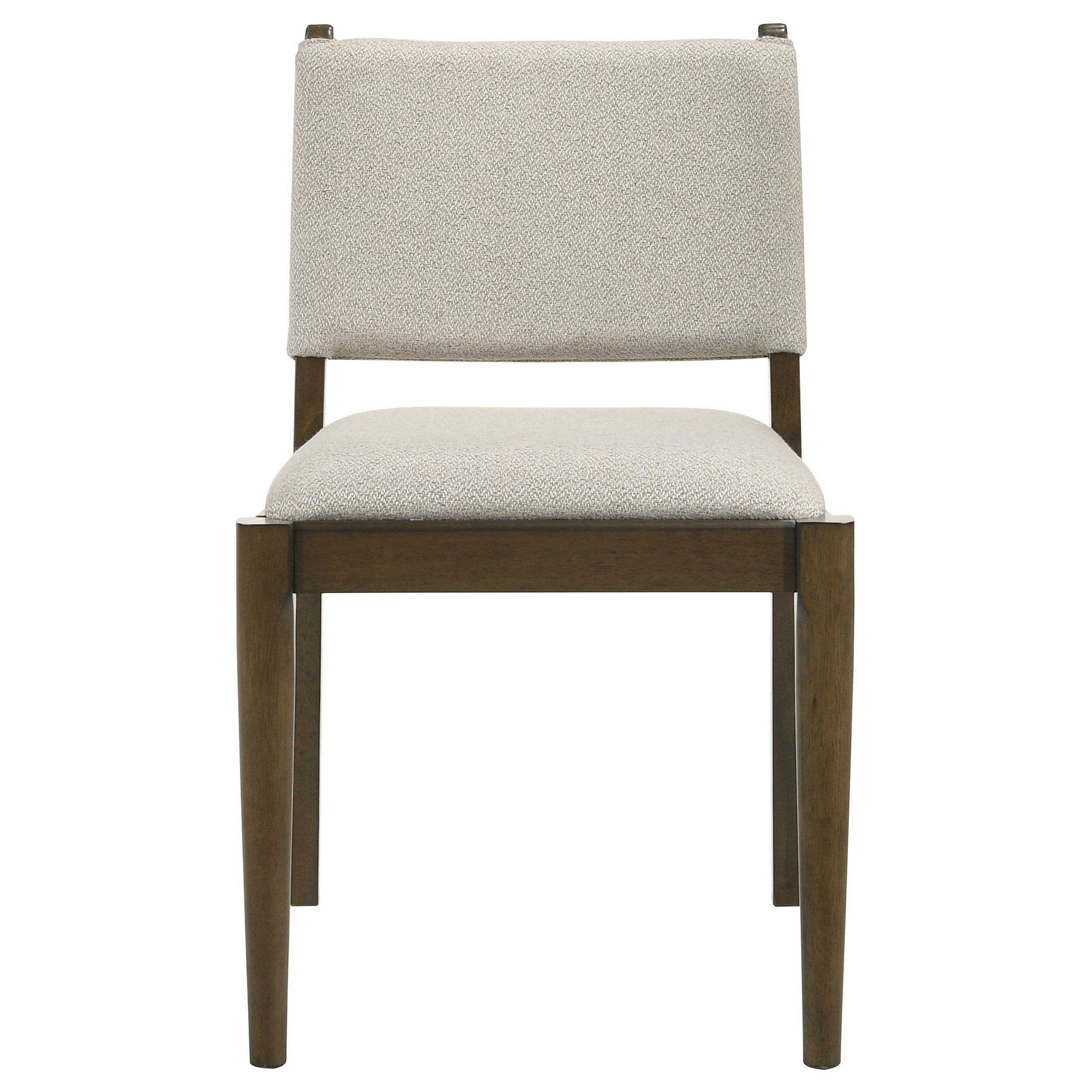 Ottowa Upholstered Dining Side Chair Brown (set Of 2)