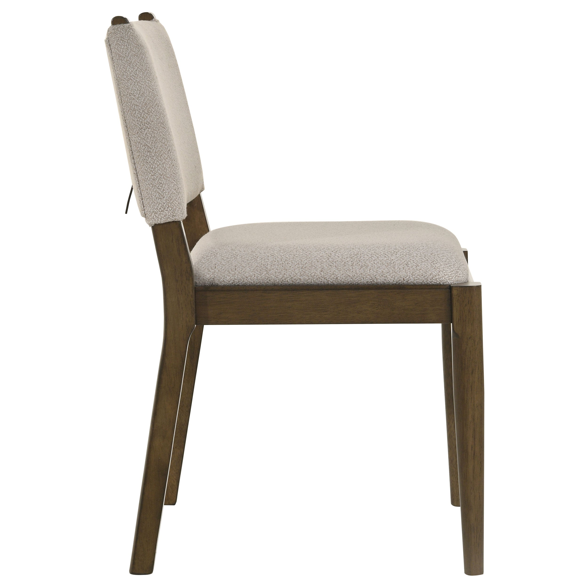 Ottowa Upholstered Dining Side Chair Brown (set Of 2)