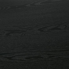 Hamlyn 43-inch Round Wood Dining Room Table Black