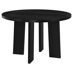 Strouse 5-piece Dining Set Cream And Black