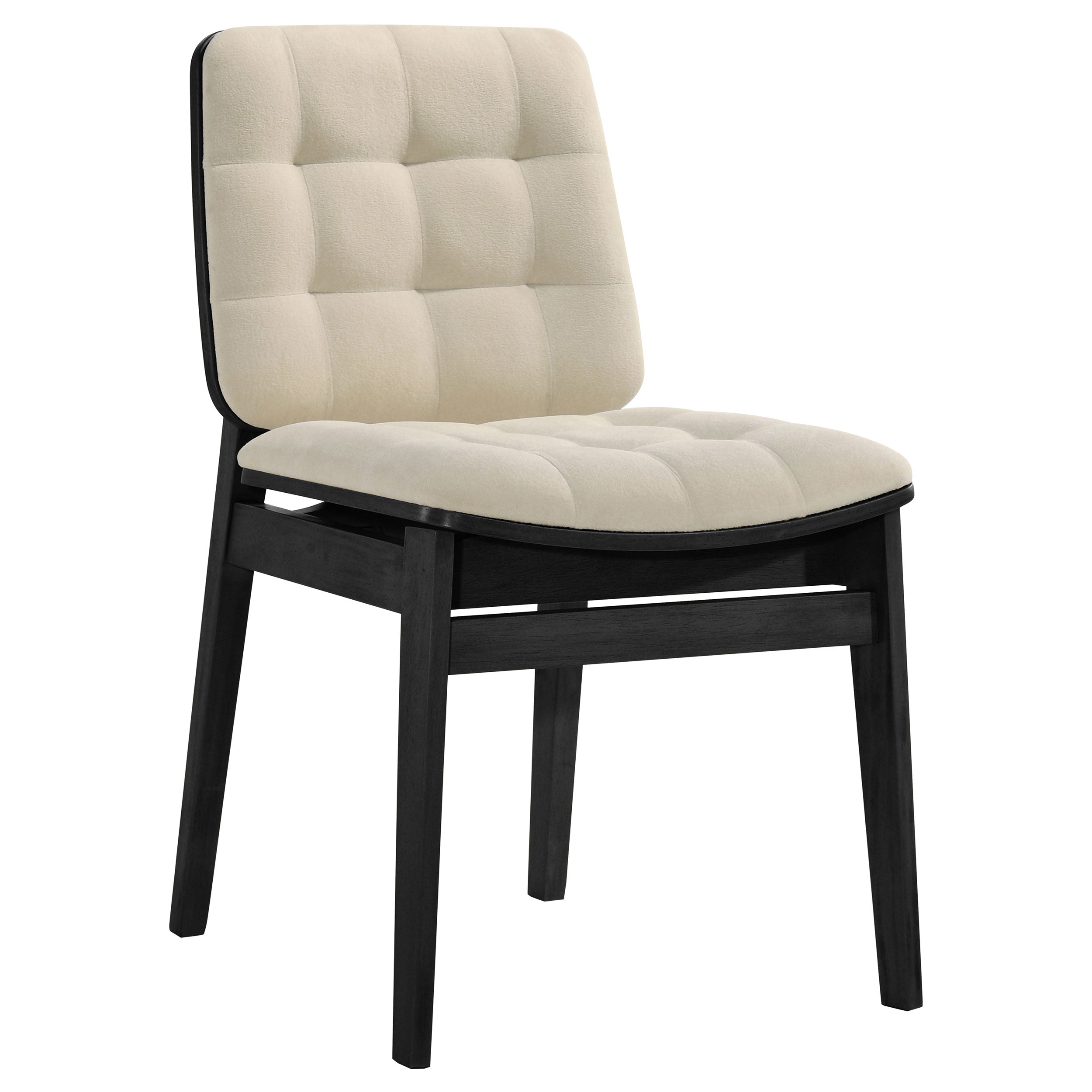 Strouse 5-piece Dining Set Cream And Black