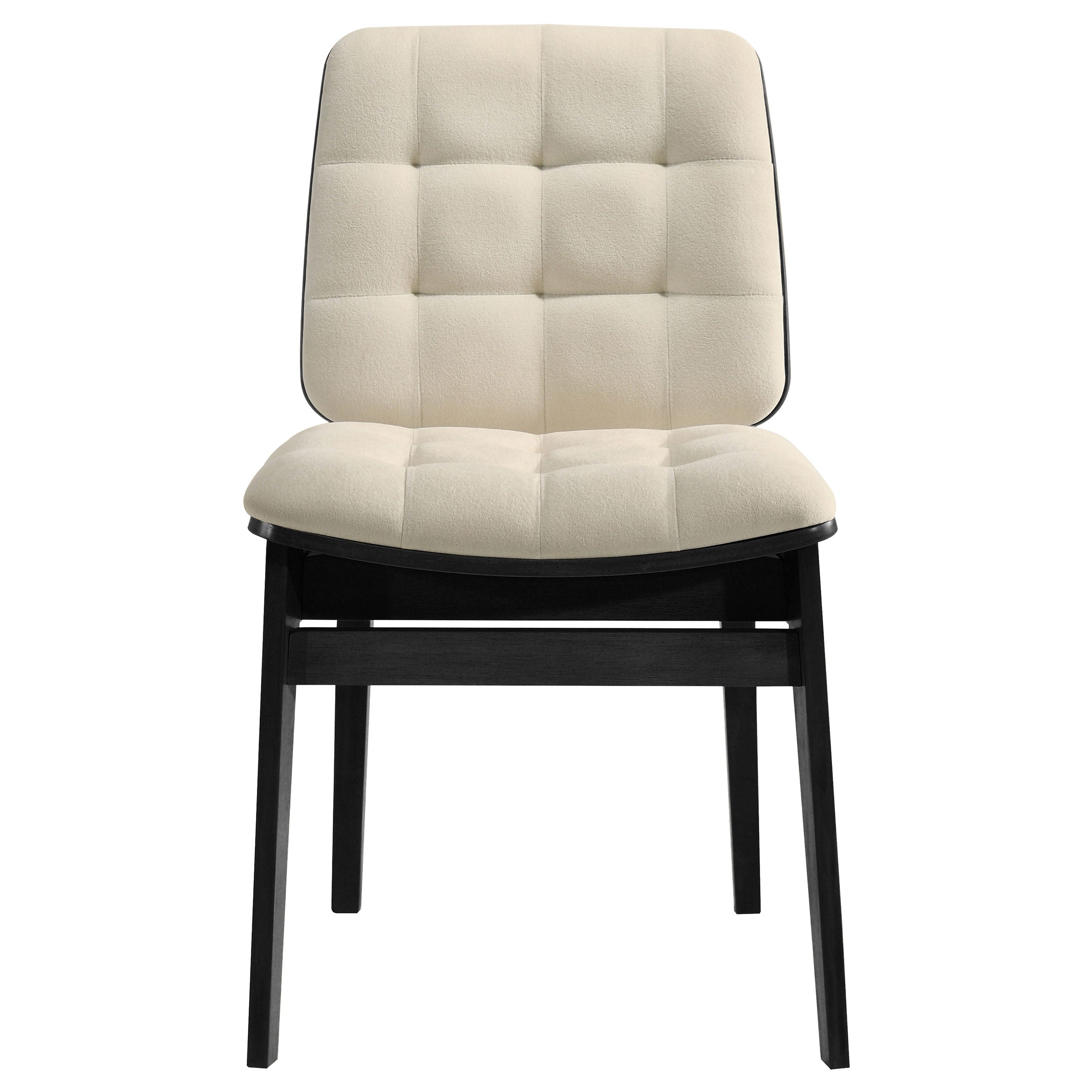 Strouse 5-piece Dining Set Cream And Black
