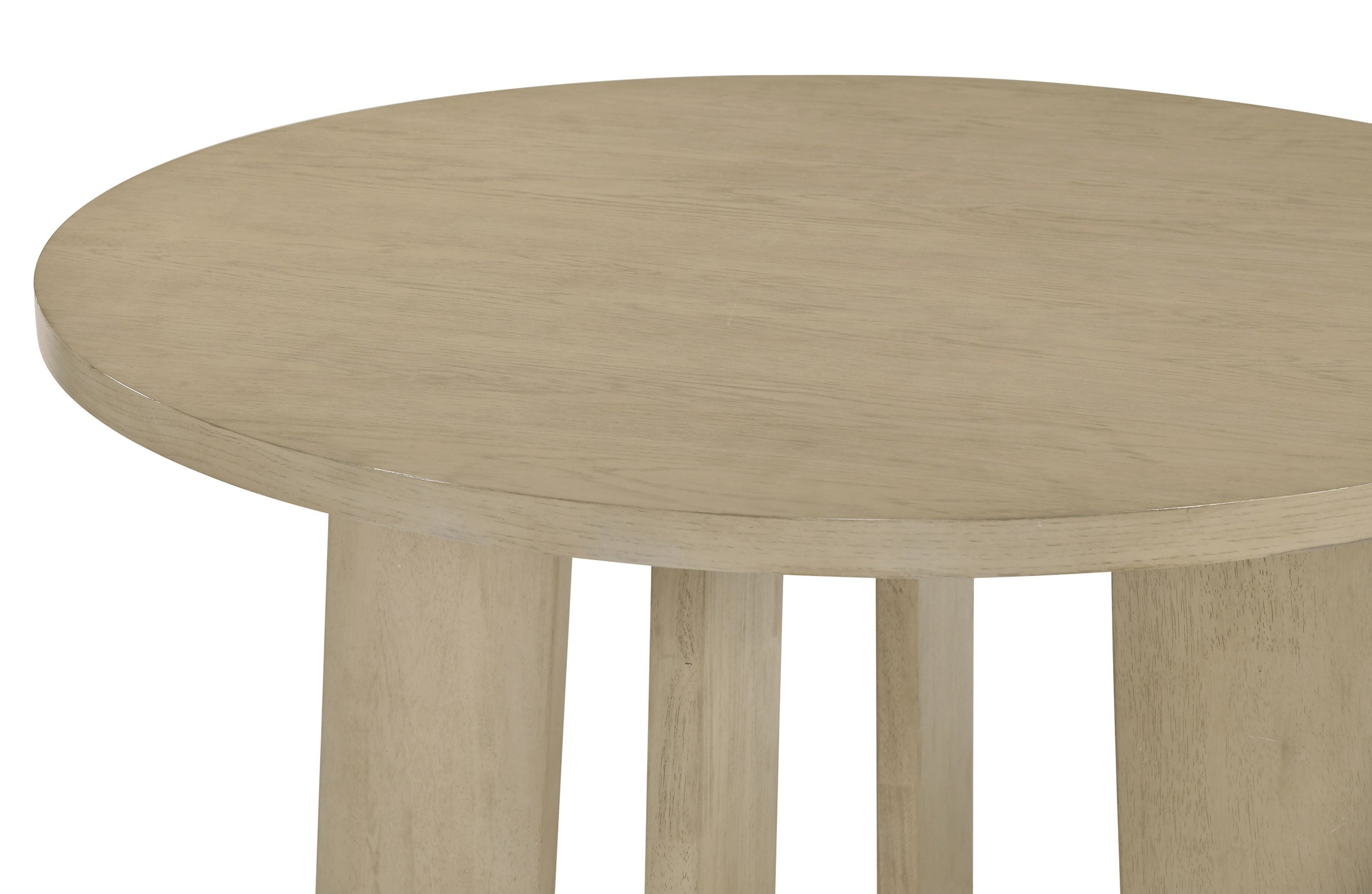 Strouse 5-piece Dining Set Cream And Natural Oak
