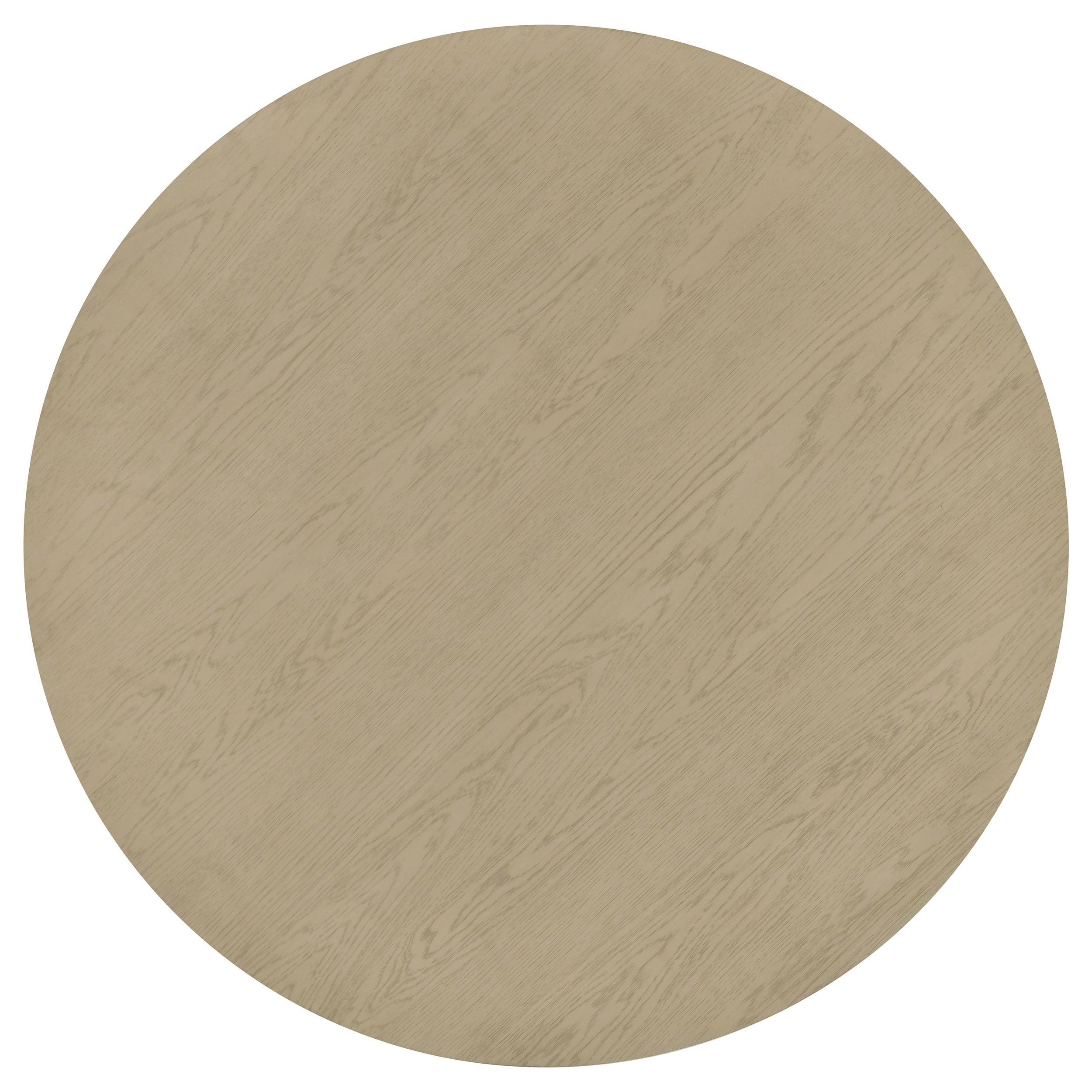 Strouse 47-inch Round Wood Dining Room Table Natural Oak