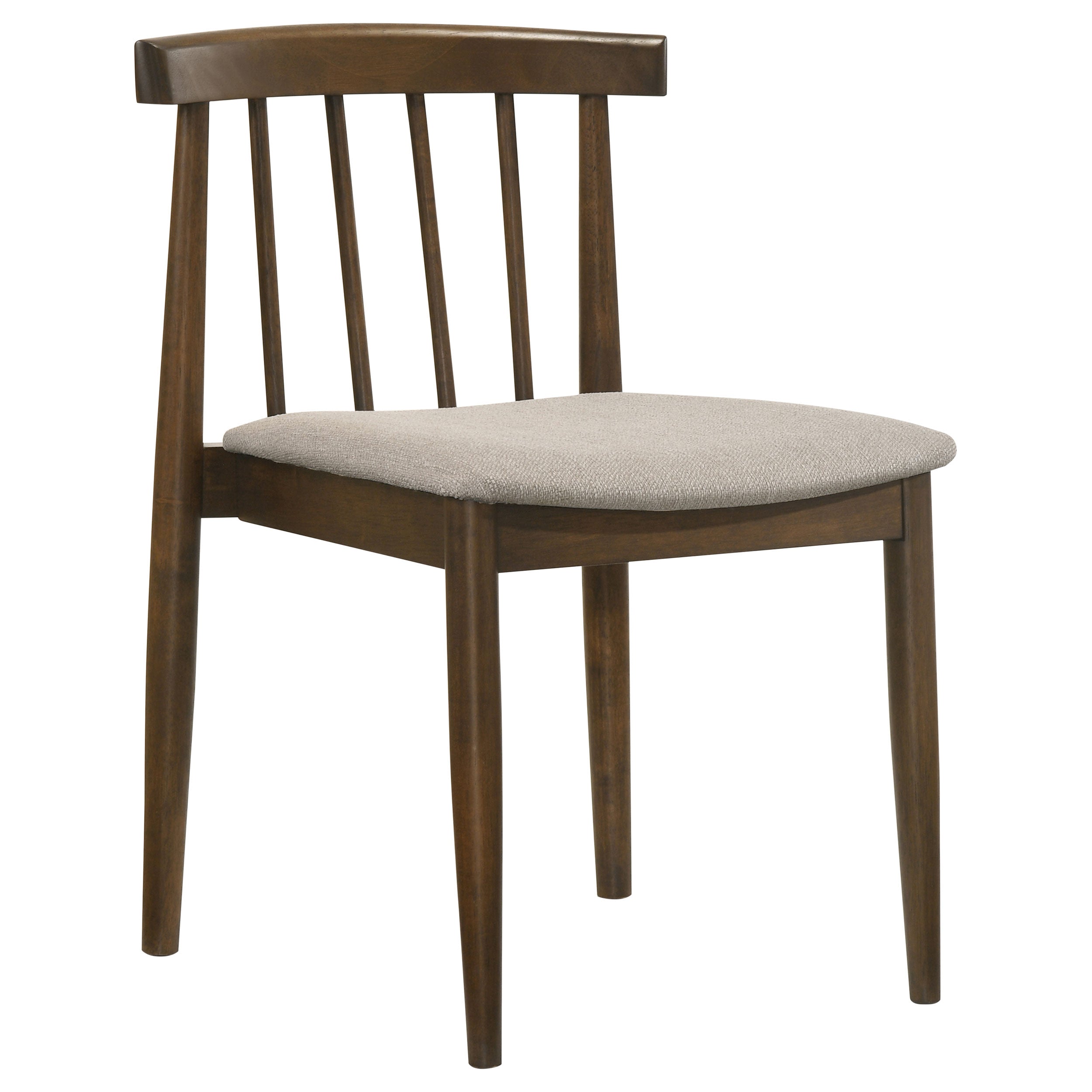 Strouse 5-piece Dining Set Wheat And Walnut