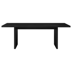 Decker 7-piece 82-inch Rectangular Dining Set Cream And Black