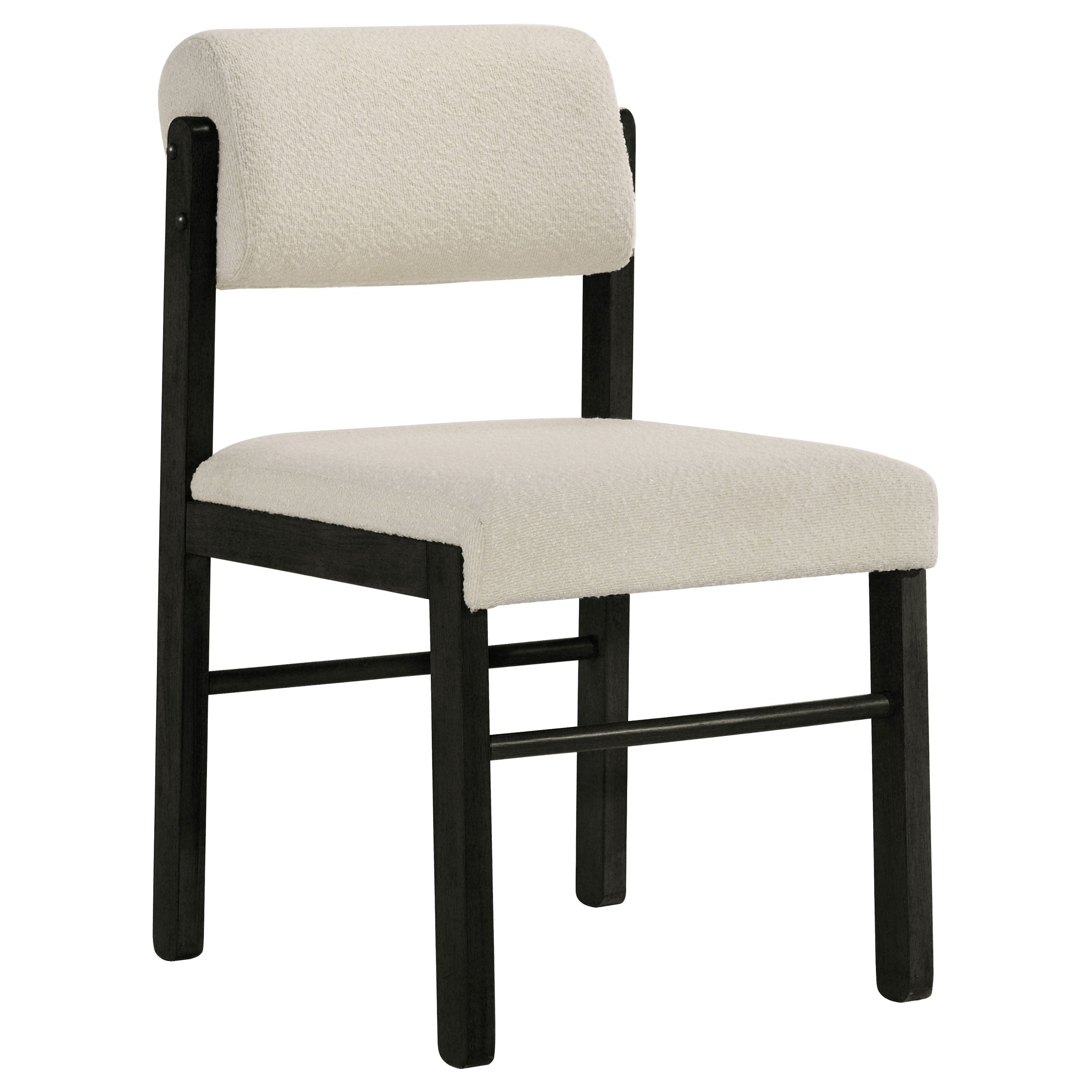 Decker 7-piece 82-inch Rectangular Dining Set Cream And Black