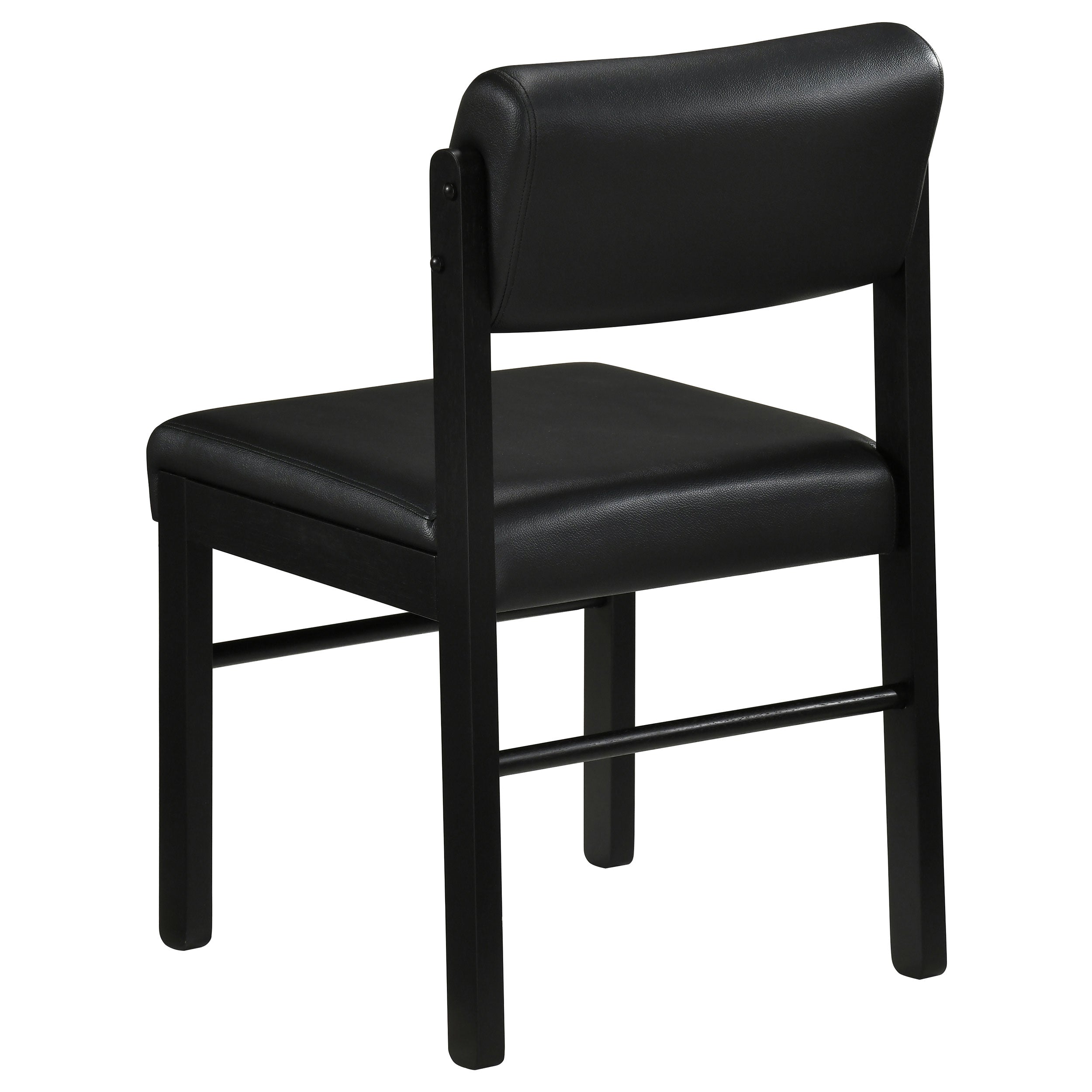 Decker 7-piece 82-inch Rectangular Dining Set Black