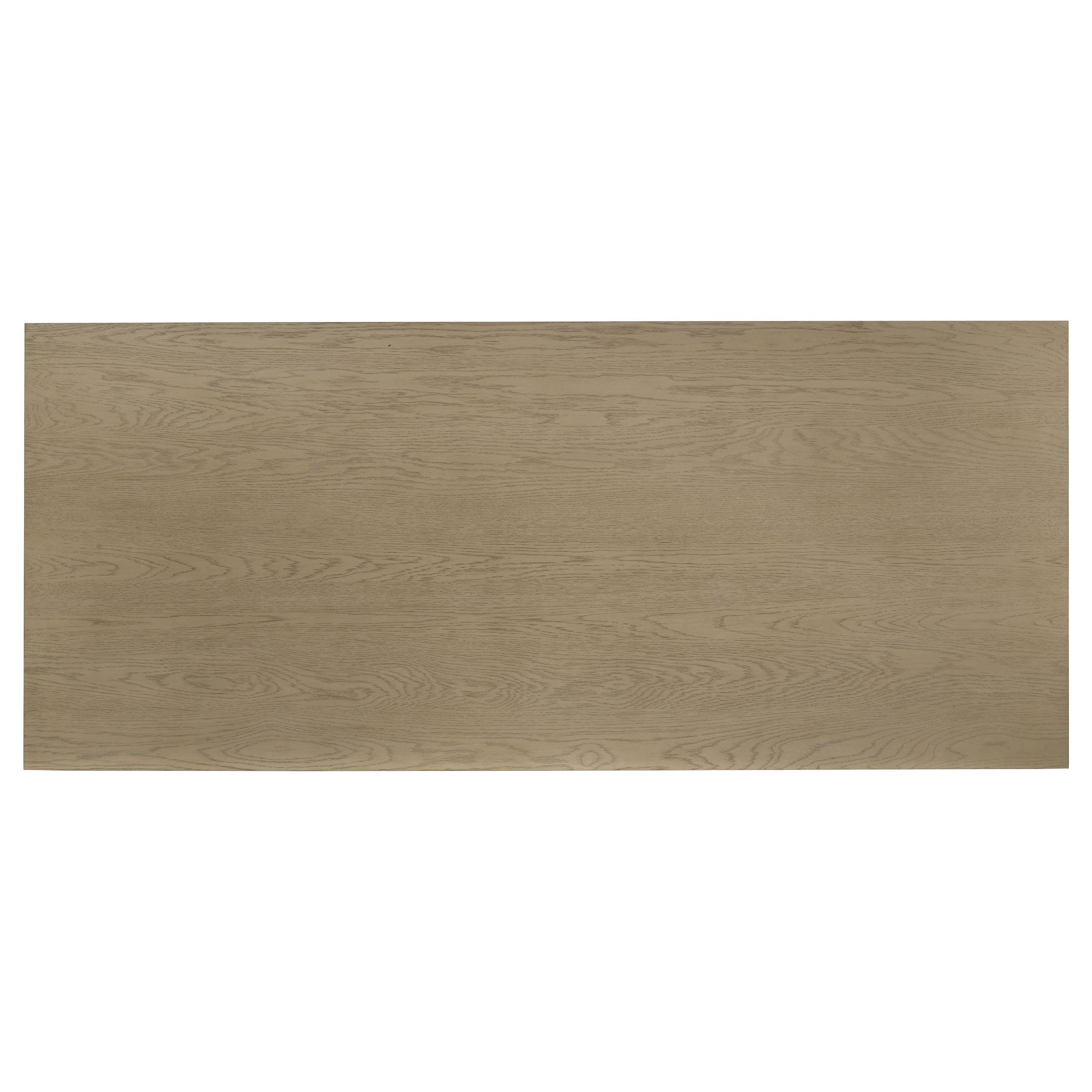 Decker 7-piece 82-inch Rectangular Dining Set Cream And Natural Oak