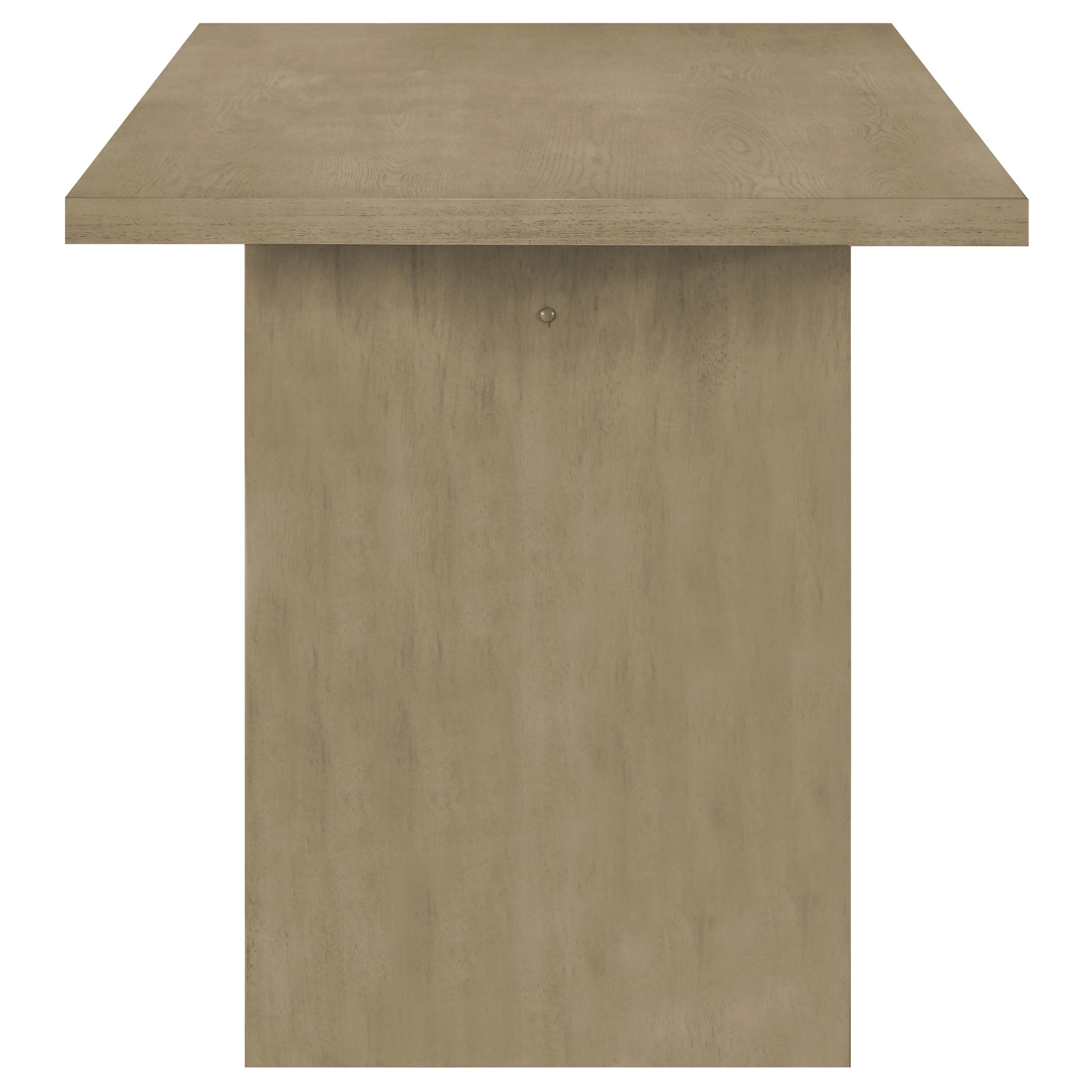 Decker 7-piece 70-inch Rectangular Counter Height Dining Set Cream And Natural Oak