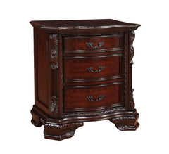 Sheffield Rich Brown Upholstered Panel Bedroom Set - MyWaynesHome #