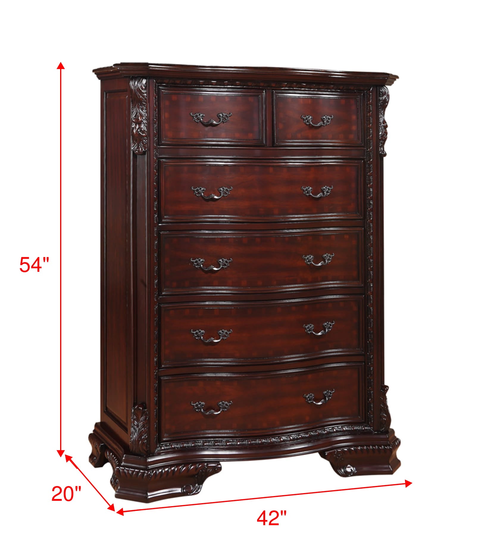 Sheffield Rich Brown Upholstered Panel Bedroom Set - MyWaynesHome #