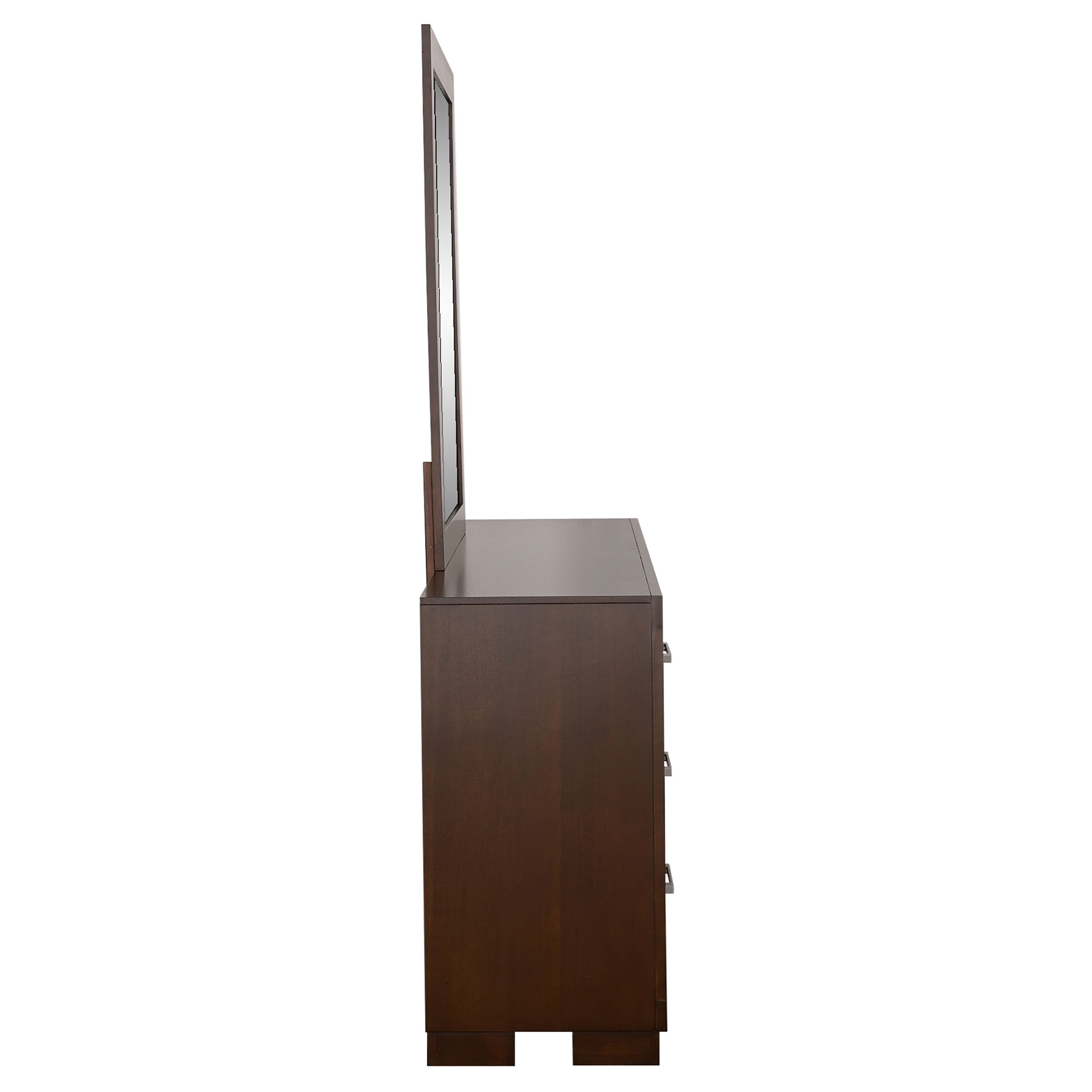 Jessica 6-drawer Dresser With Mirror Cappuccino - MyWaynesHome #