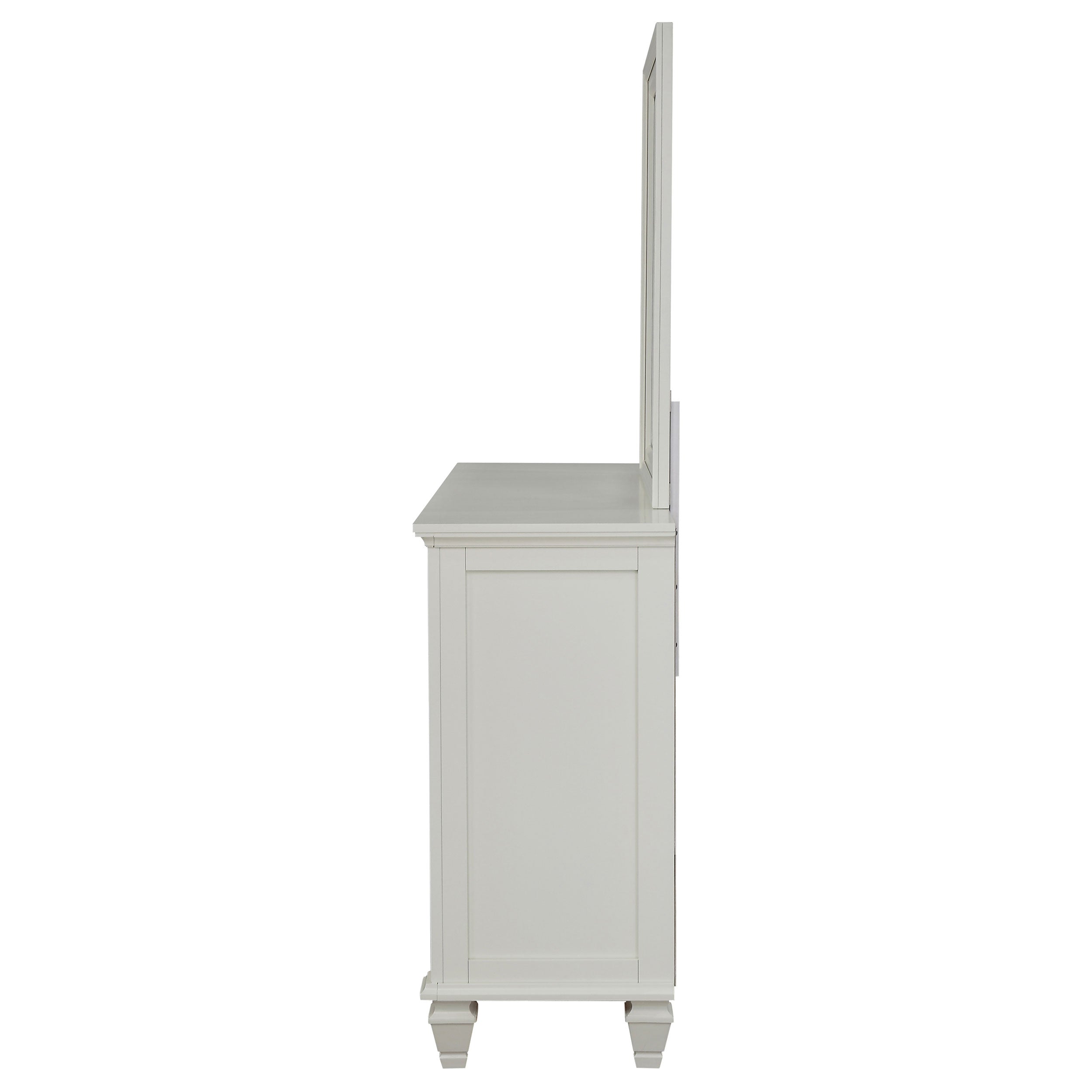 Sandy Beach 11-drawer Dresser With Mirror Cream White - MyWaynesHome #