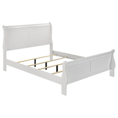 Louis Philippe 5-piece Full Bedroom Set White - MyWaynesHome #