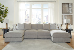 Aslan Court 4-Piece Sofa Pit Sectional - MyWaynesHome #