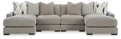 Aslan Court 4-Piece Sofa Pit Sectional - MyWaynesHome #