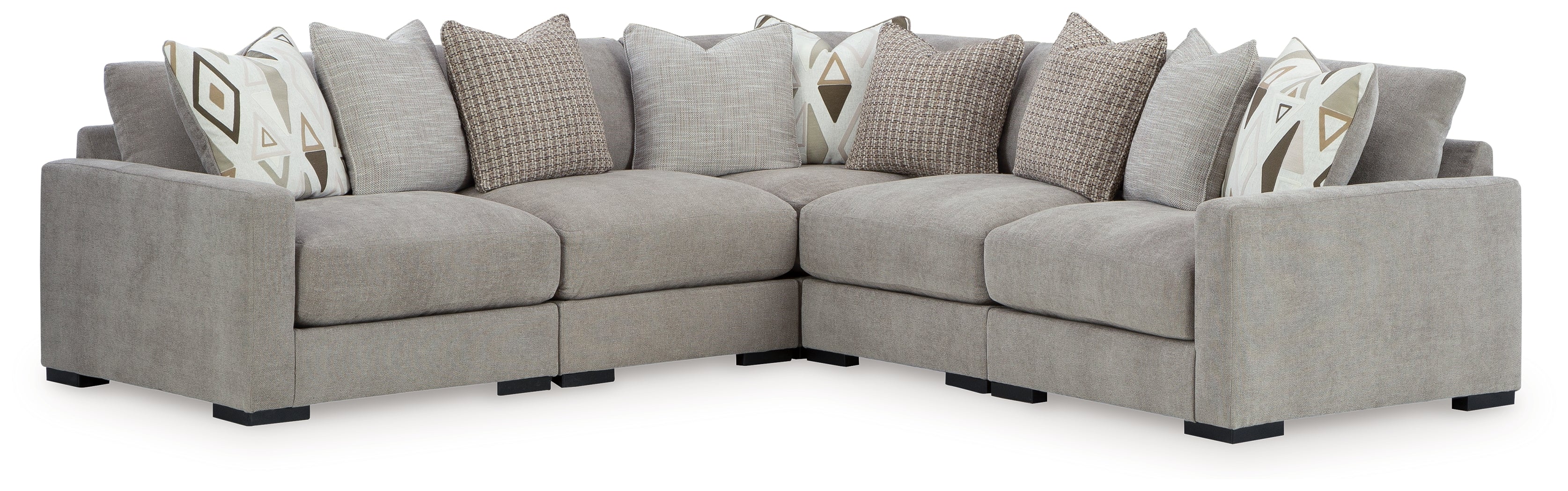 Aslan Court 5-Piece Sectional - MyWaynesHome #