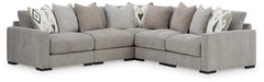 Aslan Court 5-Piece Sectional - MyWaynesHome #