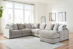 Aslan Court 6-Piece Sectional with Chaise - MyWaynesHome #