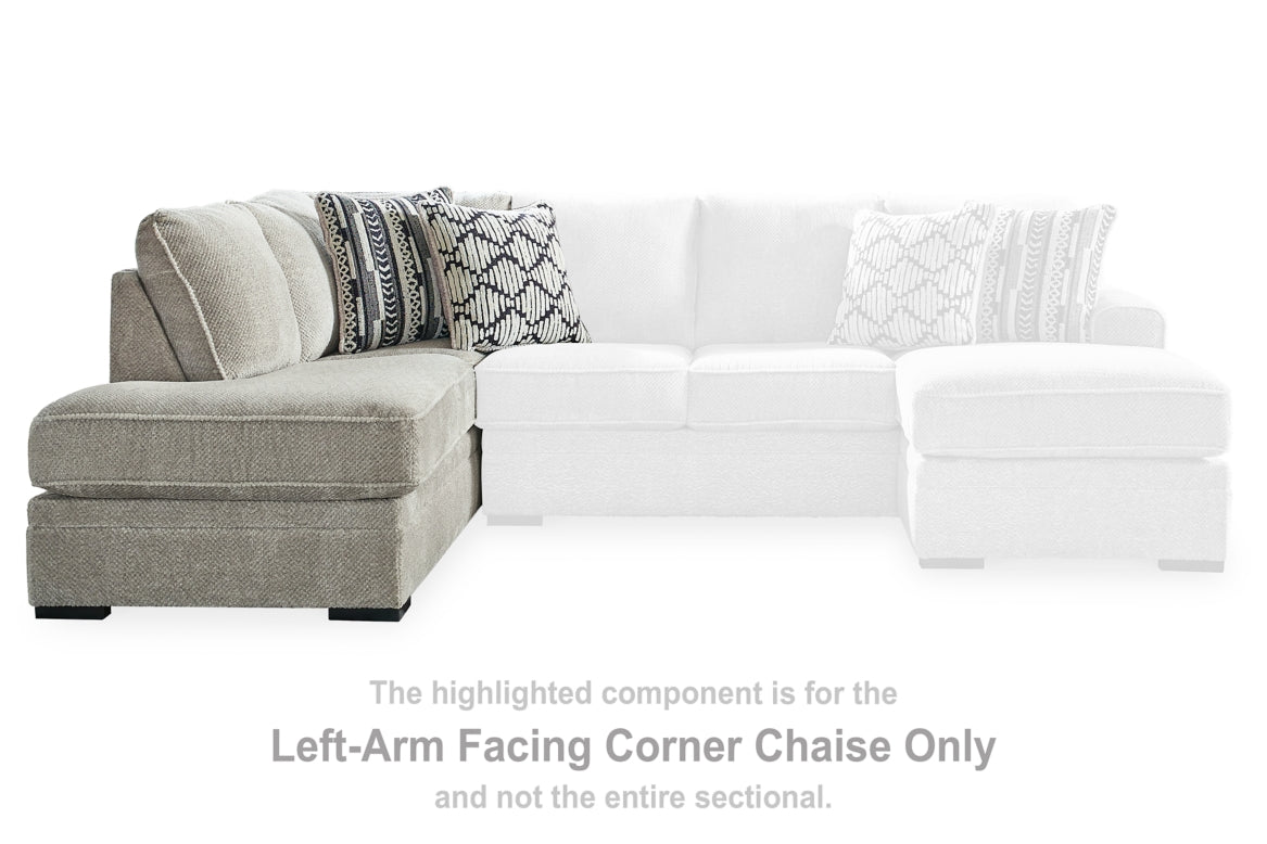 Calnita Left-Arm Facing Corner Chaise