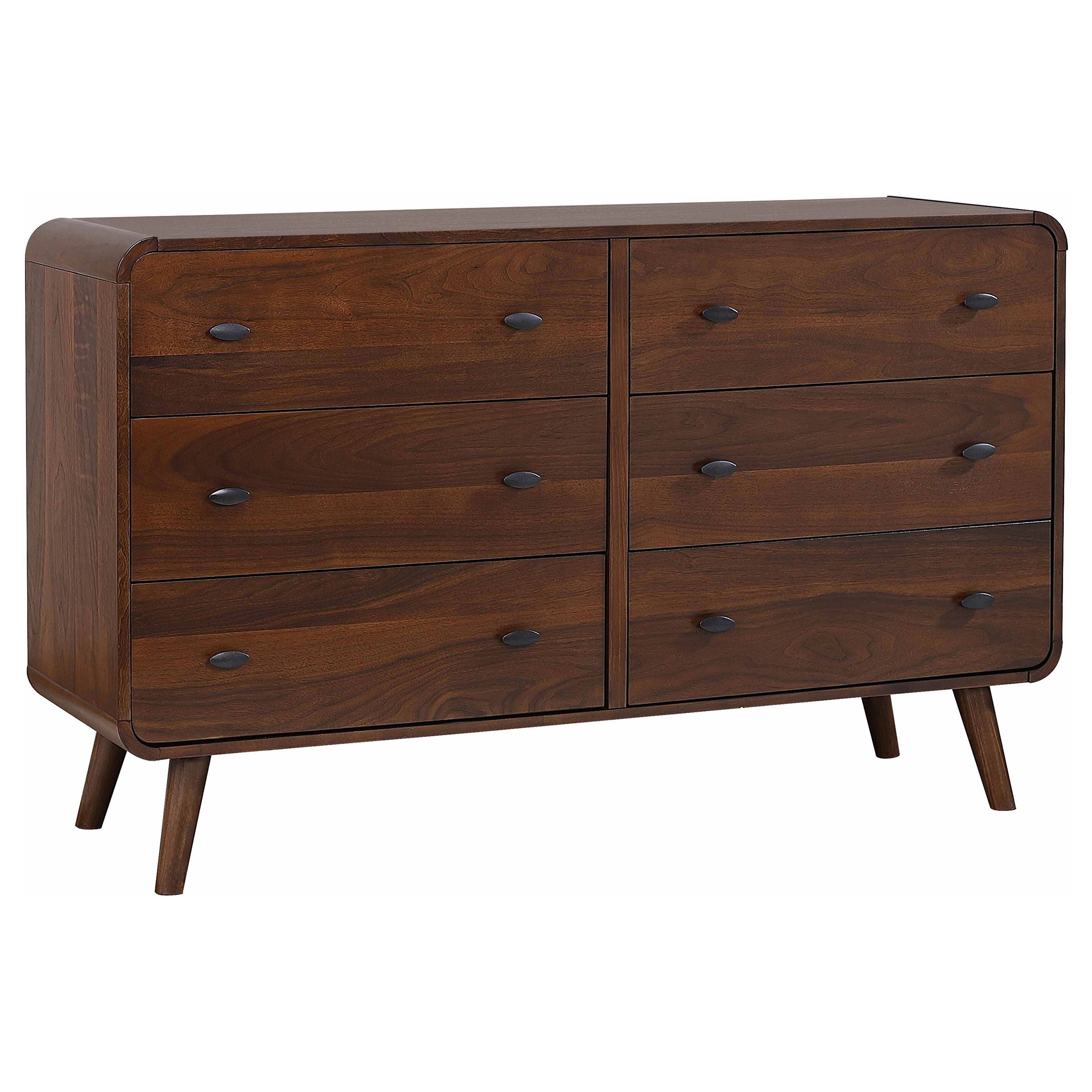Robyn 5-piece Full Bedroom Set Dark Walnut