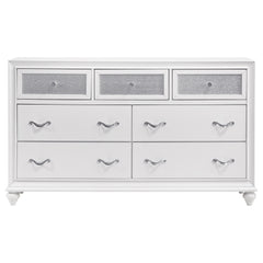 Barzini 7-drawer Dresser White