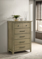 Hazlewood 5-drawer Bedroom Chest Of Drawers Vineyard Oak