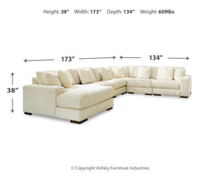 Lindyn 6-Piece Sectional with Chaise - MyWaynesHome #