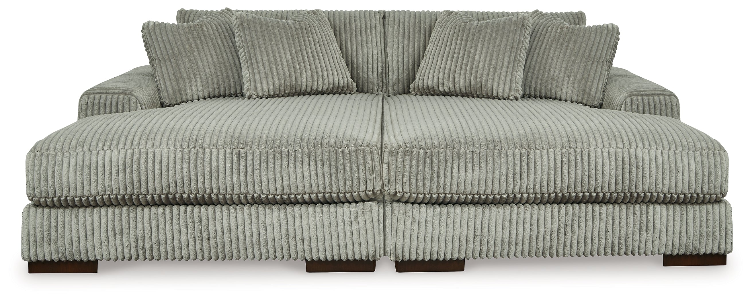 Lindyn Super Chaise with Oversized Swivel Chair
