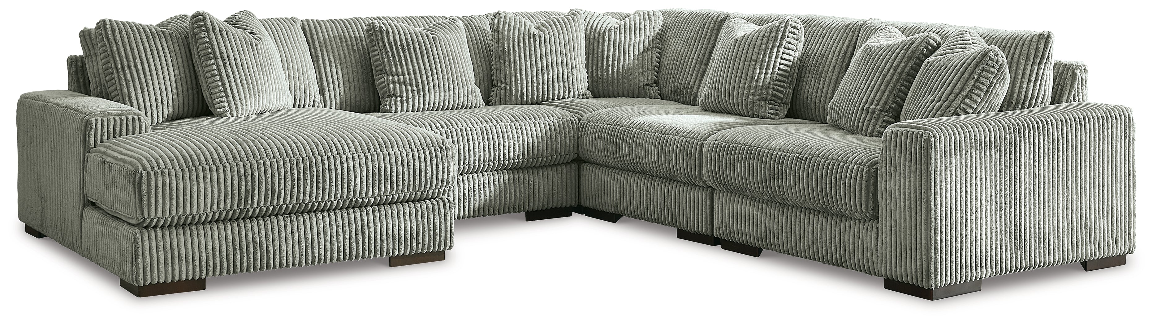 Lindyn 5-Piece Sectional with Chaise - MyWaynesHome #