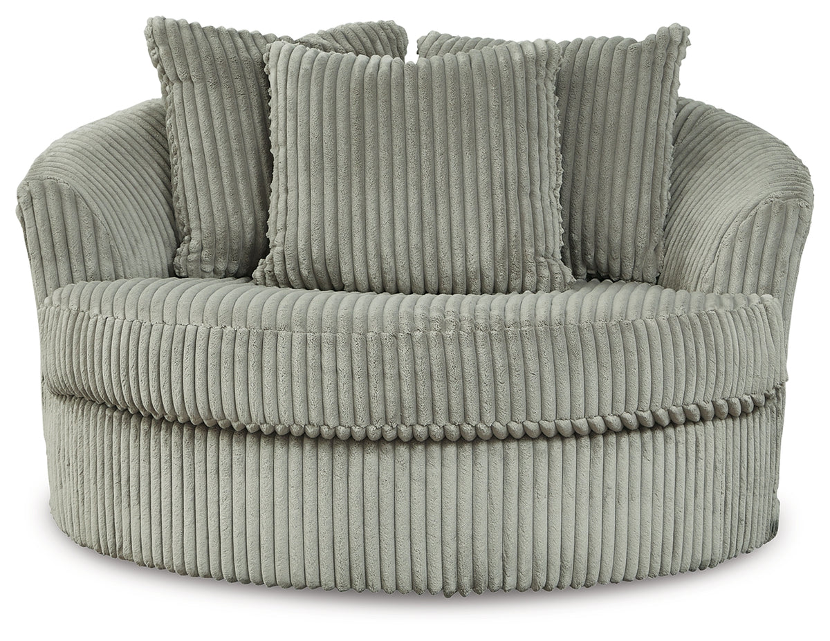 Lindyn Oversized Swivel Accent Chair - MyWaynesHome #
