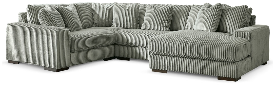Lindyn 4-Piece Sectional with Chaise