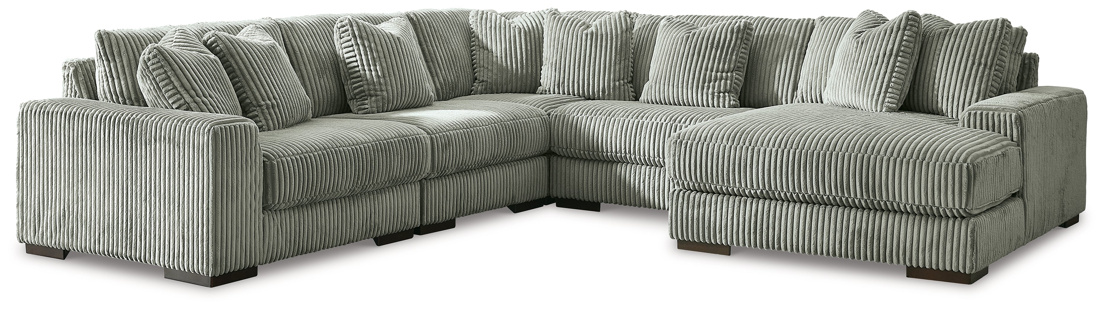 Lindyn 5-Piece Sectional with Chaise - MyWaynesHome #