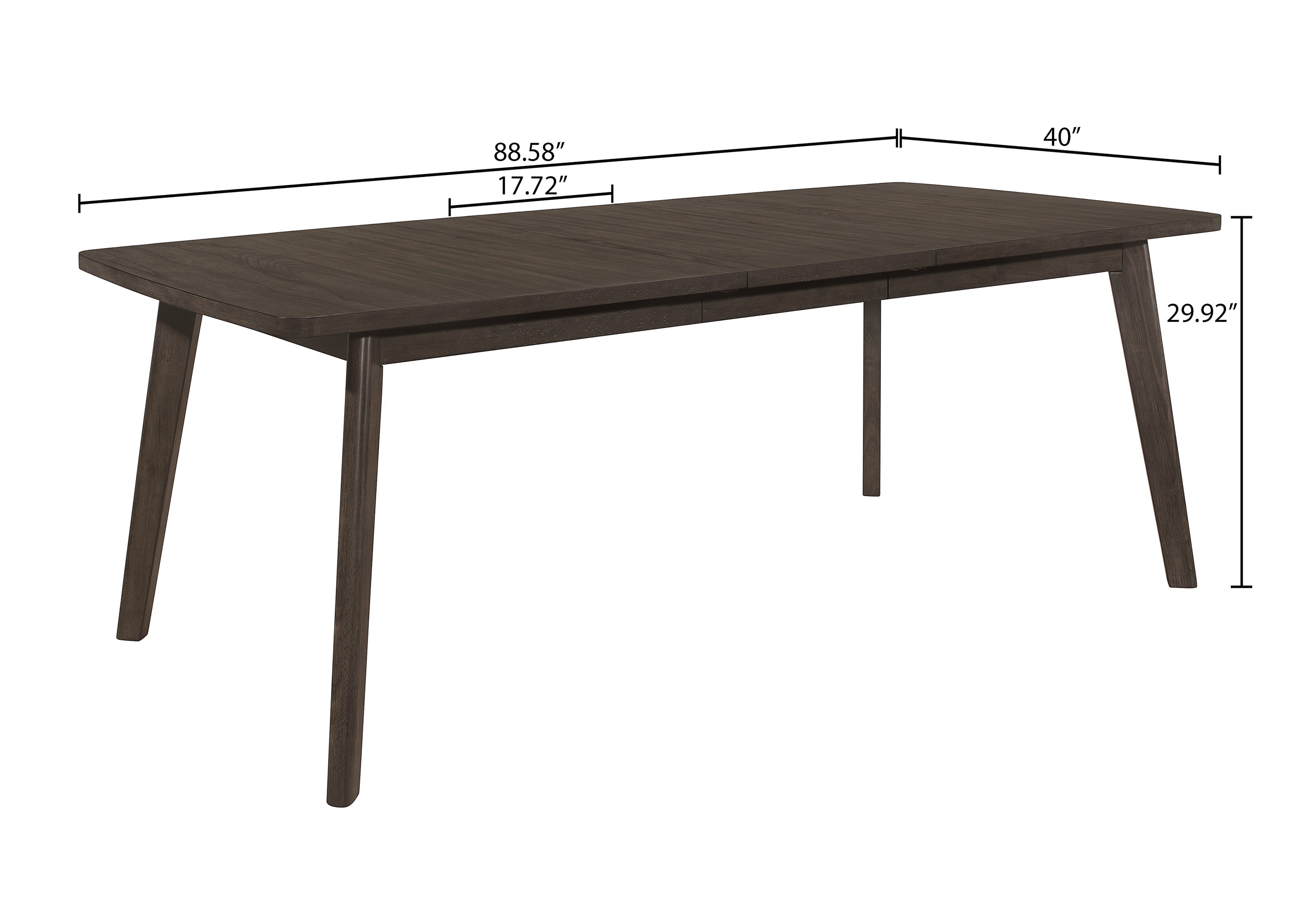 Ember Brown Dining Table - MyWaynesHome #