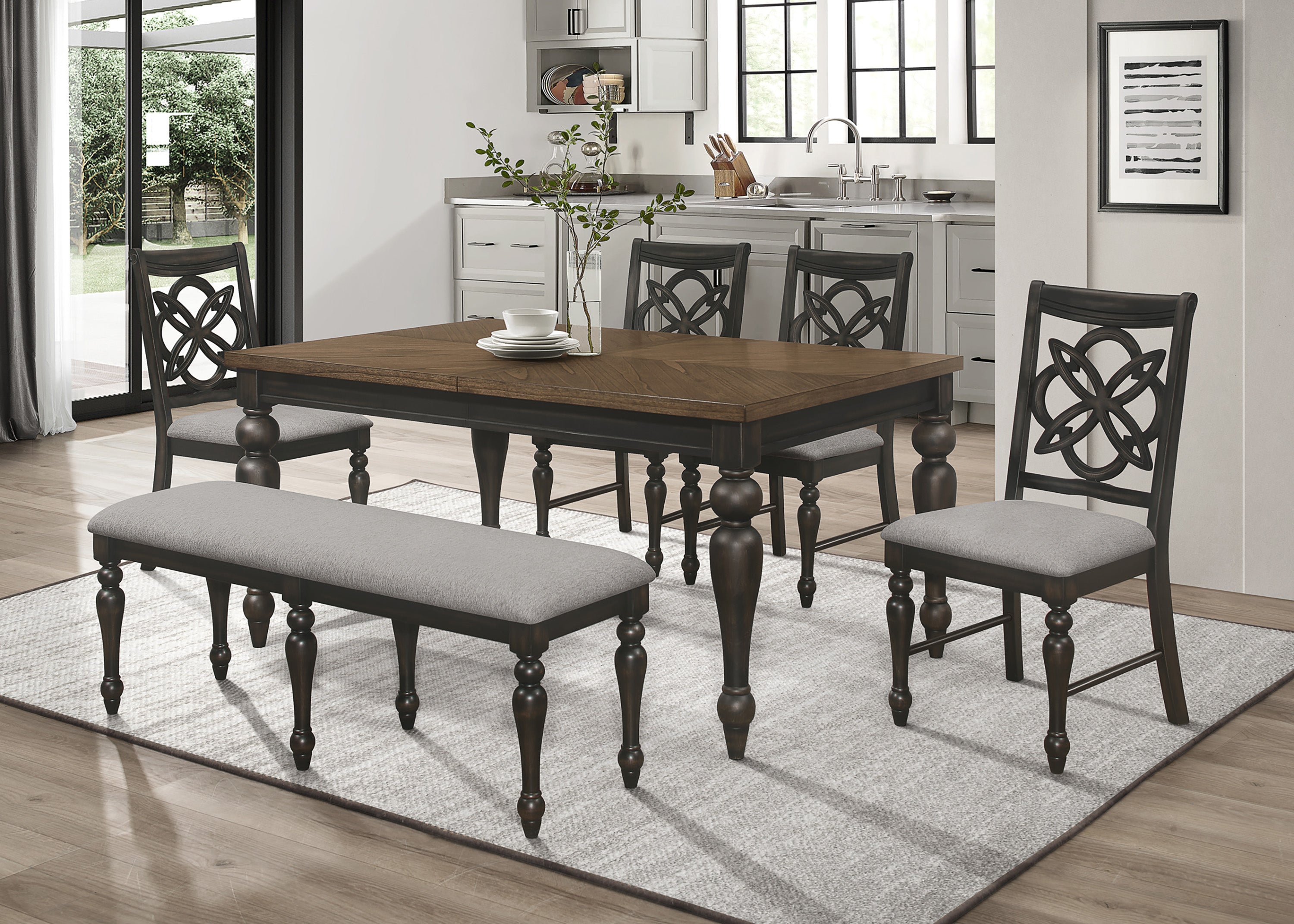 Hilara Espresso/Brown Dining Chair, Set of 2 - MyWaynesHome #