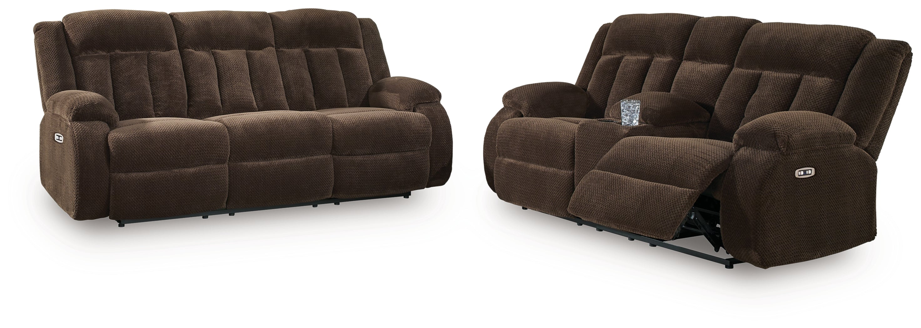 Observation Power Reclining Sofa and Loveseat